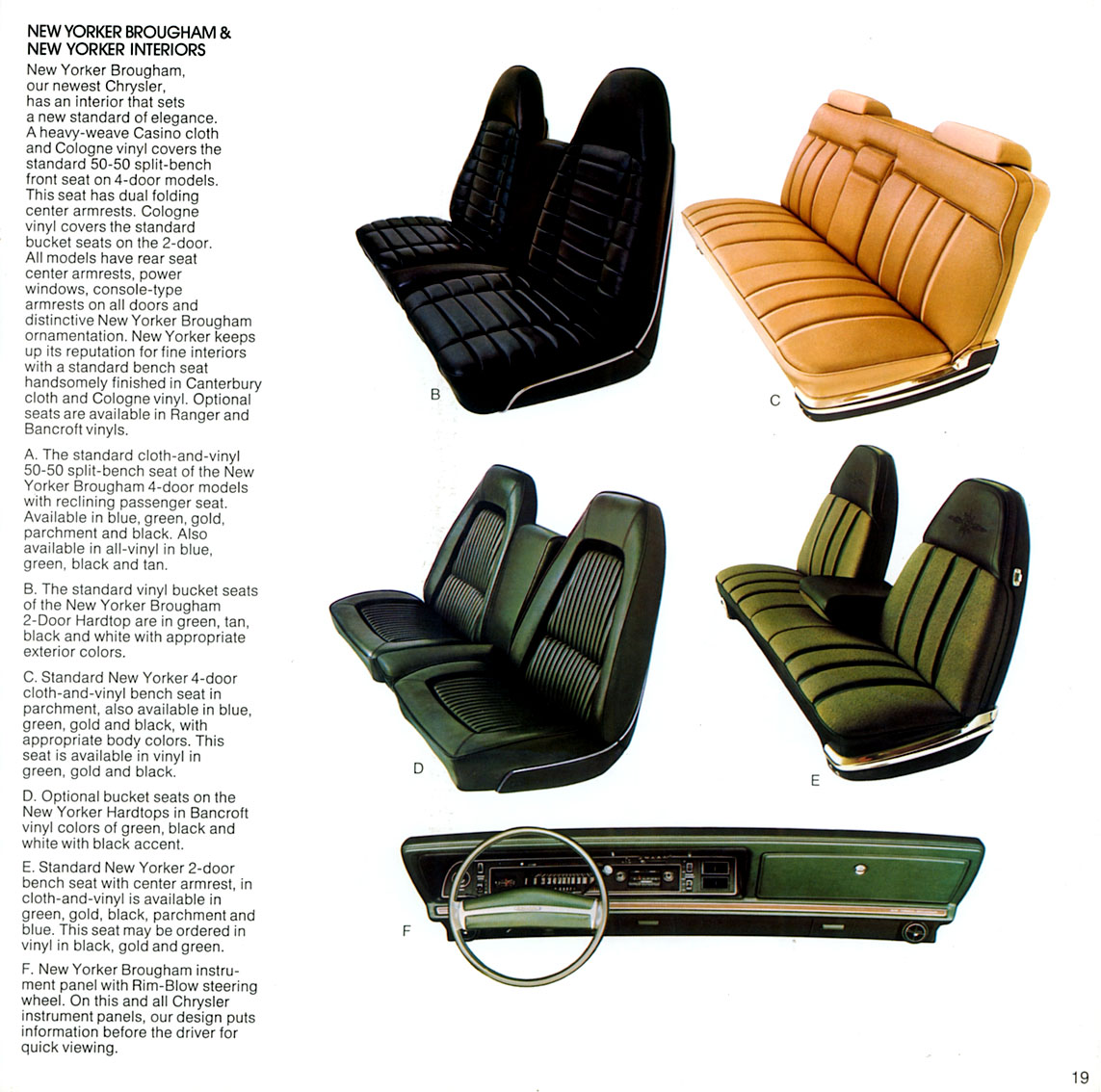 1972 Chrysler Full Line Brochure Page 18